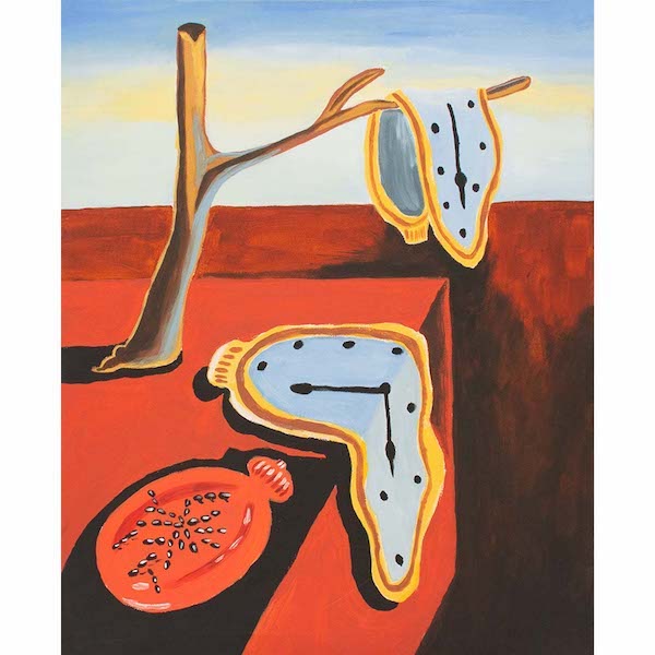 Paint "The Persistence of Memory" by Salvador Dali