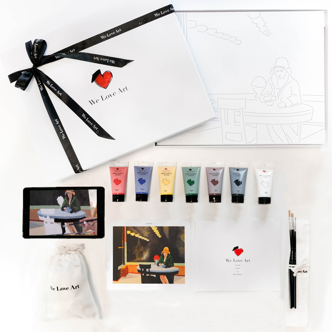 Paint "Automat" by Edward Hopper - Image 2