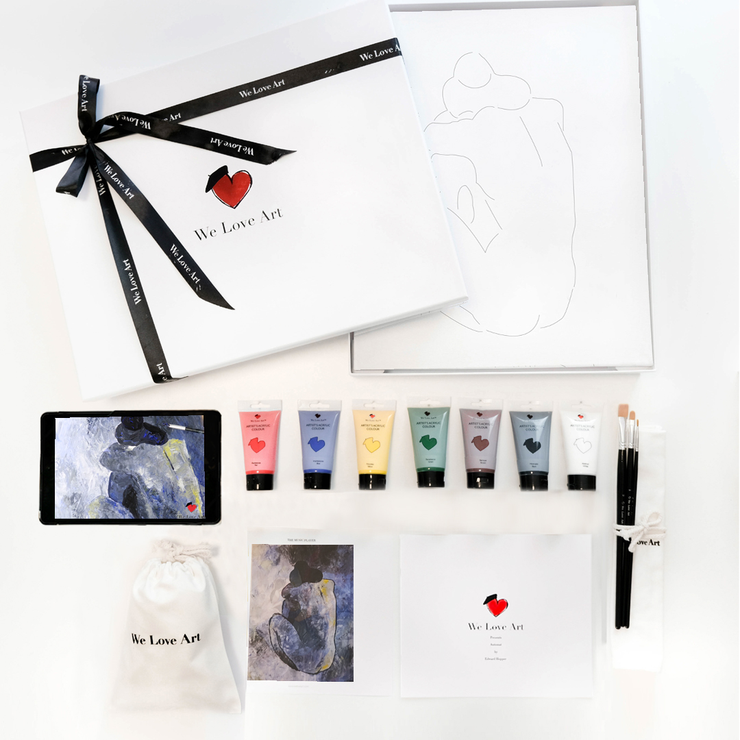 Paint "Blue Nude" by Pablo Picasso - Image 2