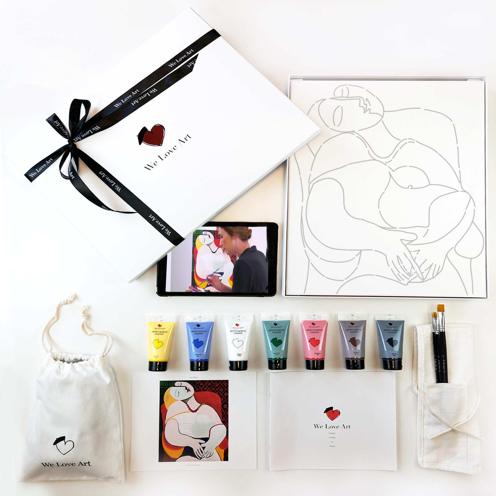 Paint "Le Rêve" by Pablo Picasso - Image 2