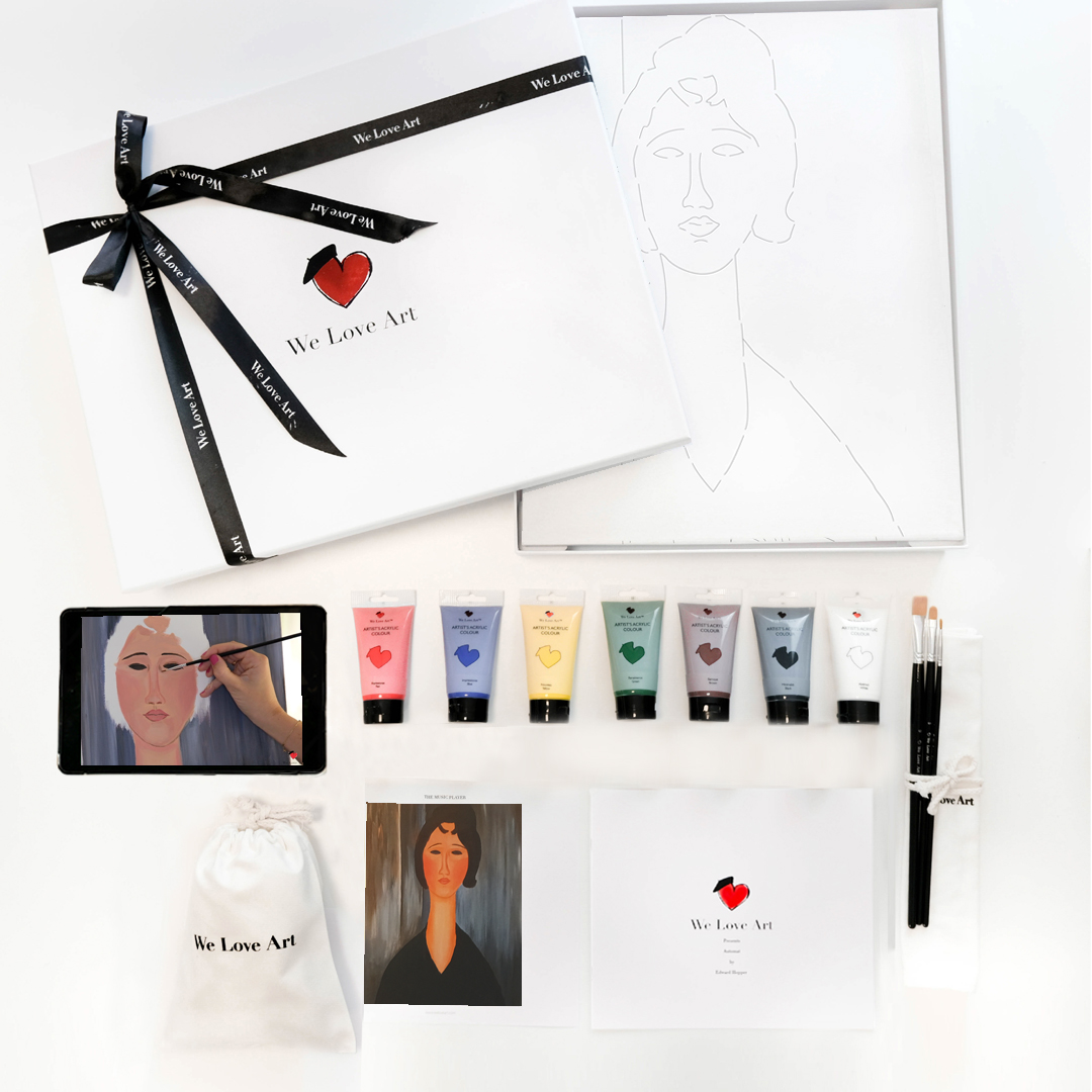 Paint "Portrait of a Young Woman" by Amedeo Modigliani - Image 2