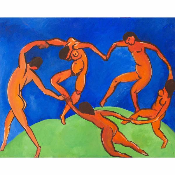 Paint "Dance" by Henri Matisse