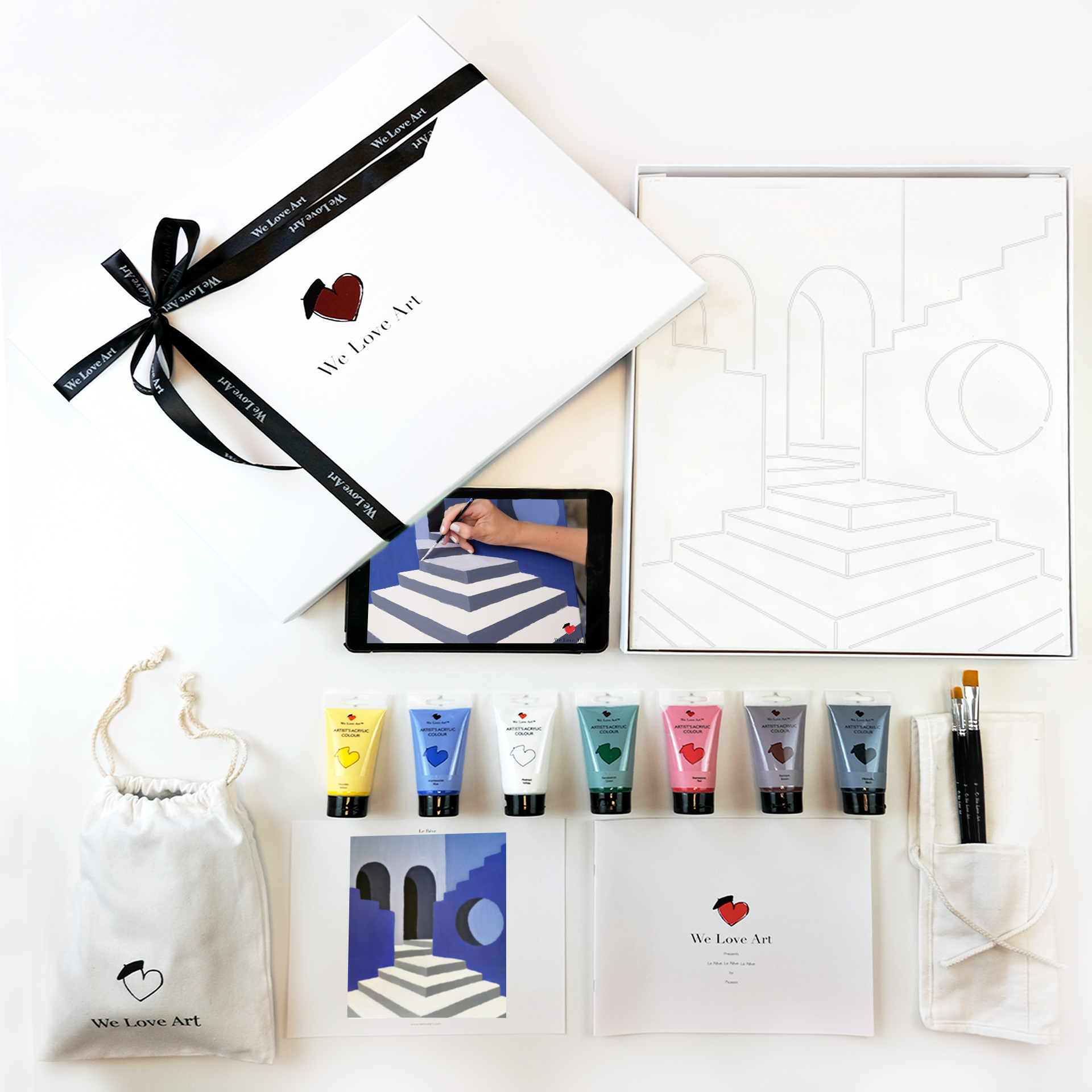 Paint "Abstract Stairways" - Image 2