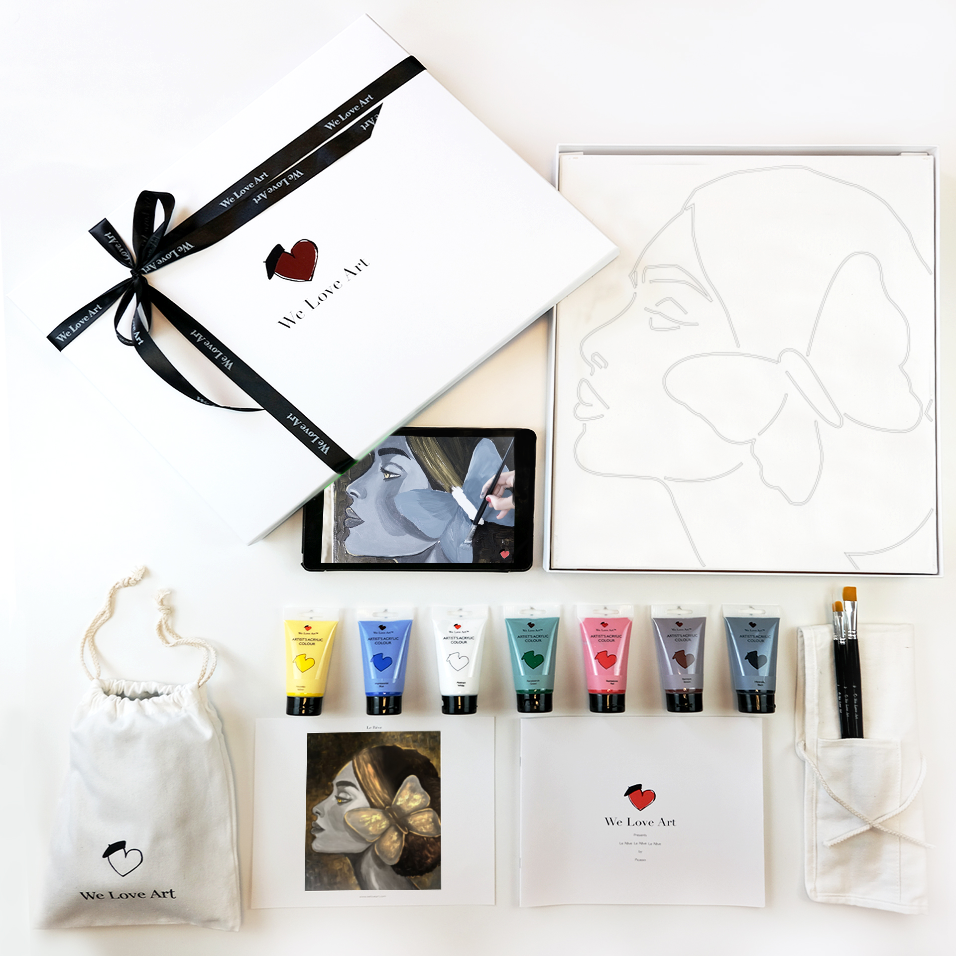 Paint "Girl with Butterfly" - Image 2