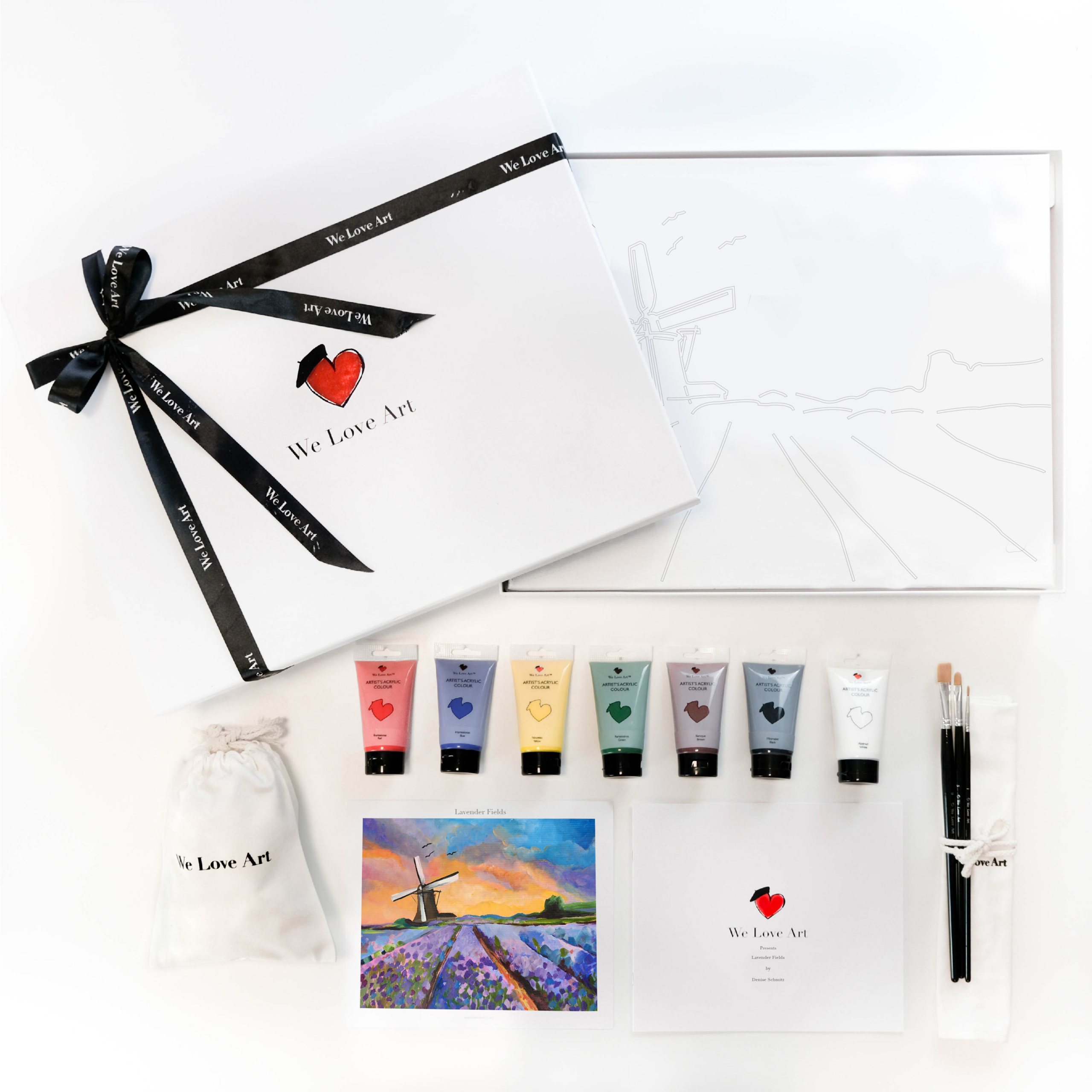 Paint "Lavender Fields" by Denise Schmitz - Image 2